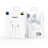 WIWU EB310 3.5mm Audio Jack in-ear stereo Wired Earphone - White